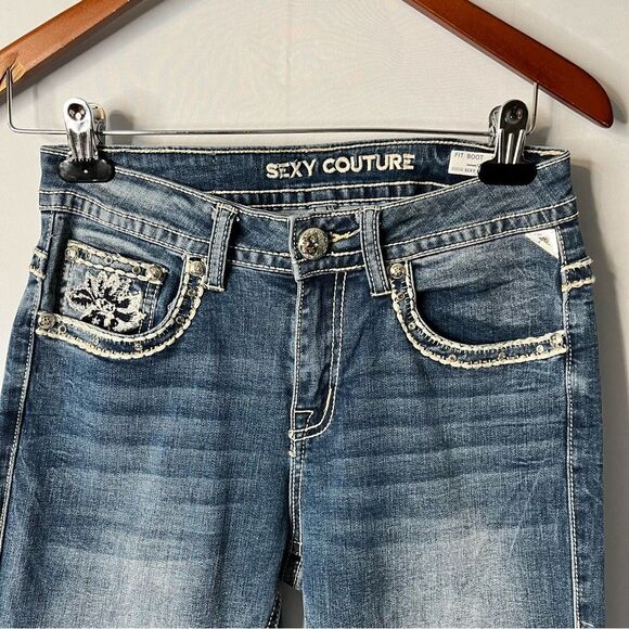 Sexy Couture Boot Fit Jeans Size 7 - Picture 13 of 13